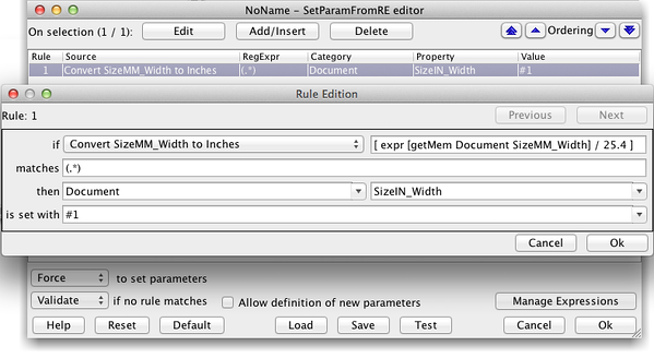 Managing Regular Expressions